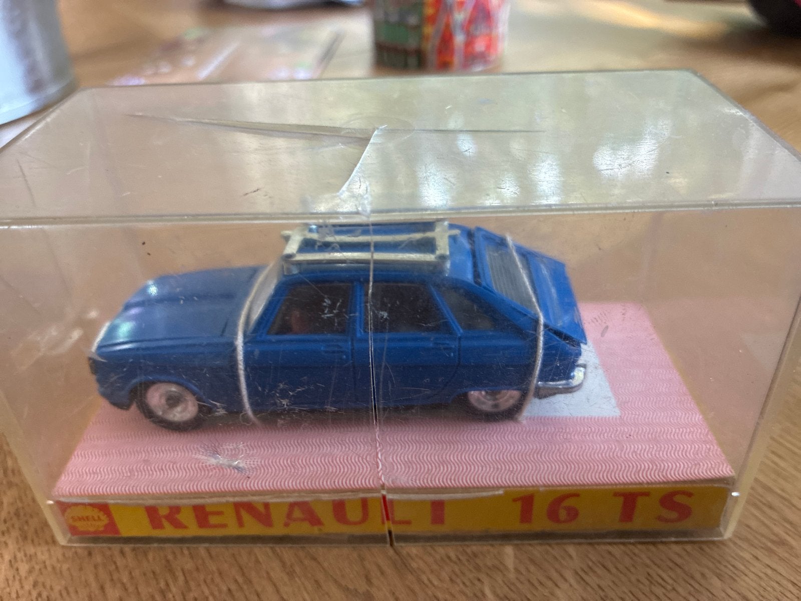 Vintage Renault 16 TS modelauto - Shell, Ophalen of Verzenden, Gebruikt, Auto