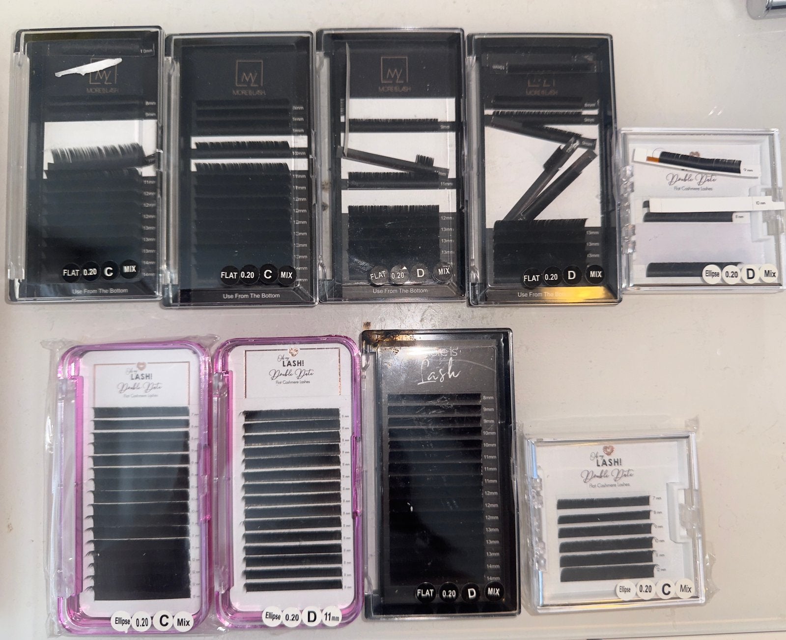 Wimperextensions, Ogen, Zwart, Nieuw, Ophalen of Verzenden