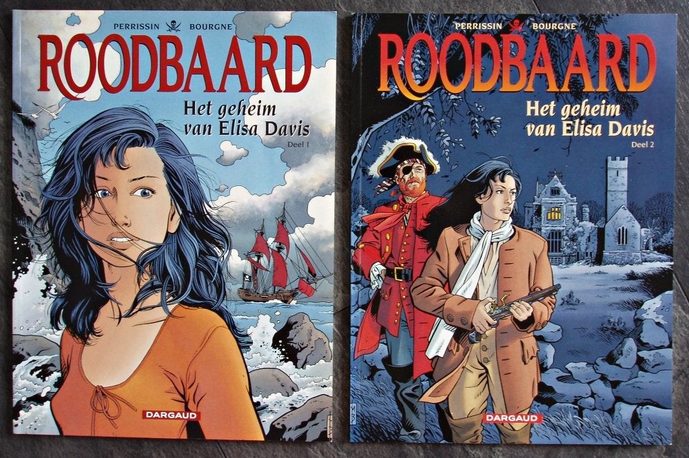 Roodbaard 33 + 34 - Het geheim van Elisa Davis 1 + 2, Verzenden, Overige figuren, Zo goed als nieuw, Overige typen