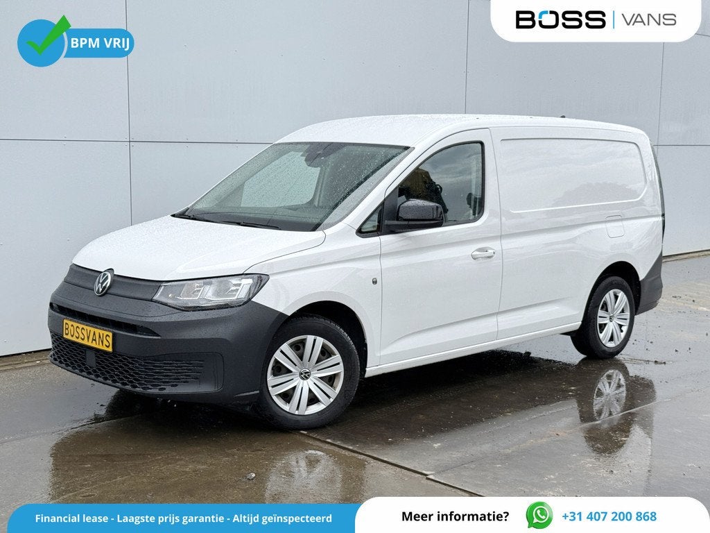 Volkswagen Caddy Cargo Maxi 2.0 TDI 122PK Automaat L1 Cruise, Gebruikt, Zwart, 4 cilinders, Volkswagen