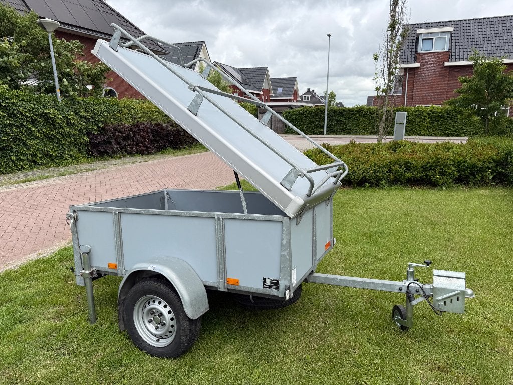 Aanhangwagen / bagagewagen Saris RT 600 met deksel, Ophalen, Gebruikt