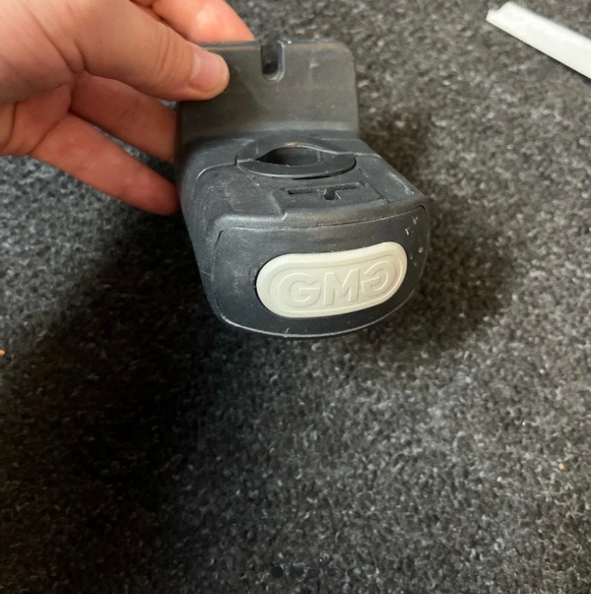 GMG fietsstoeltje adapter, Ophalen, Gebruikt