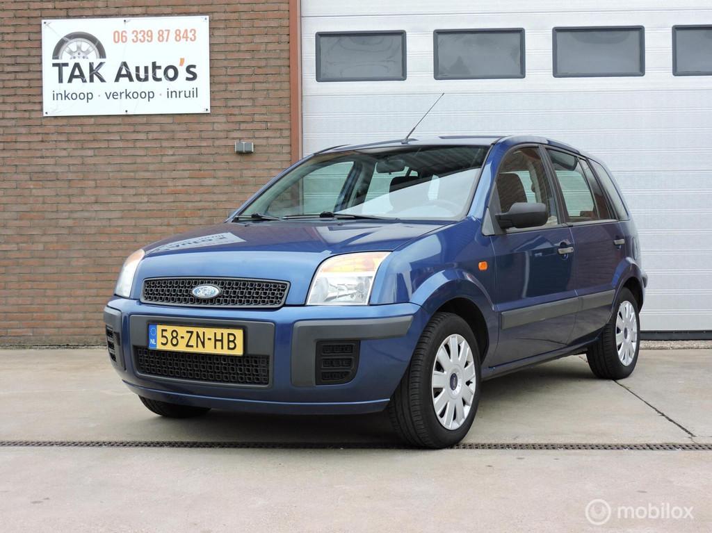 Ford Fusion 1.4-16V Cool & Sound/Airco/Trekhaak/NAP/nette au, Voorwielaandrijving, 15 km/l, Gebruikt, Elektrische ramen