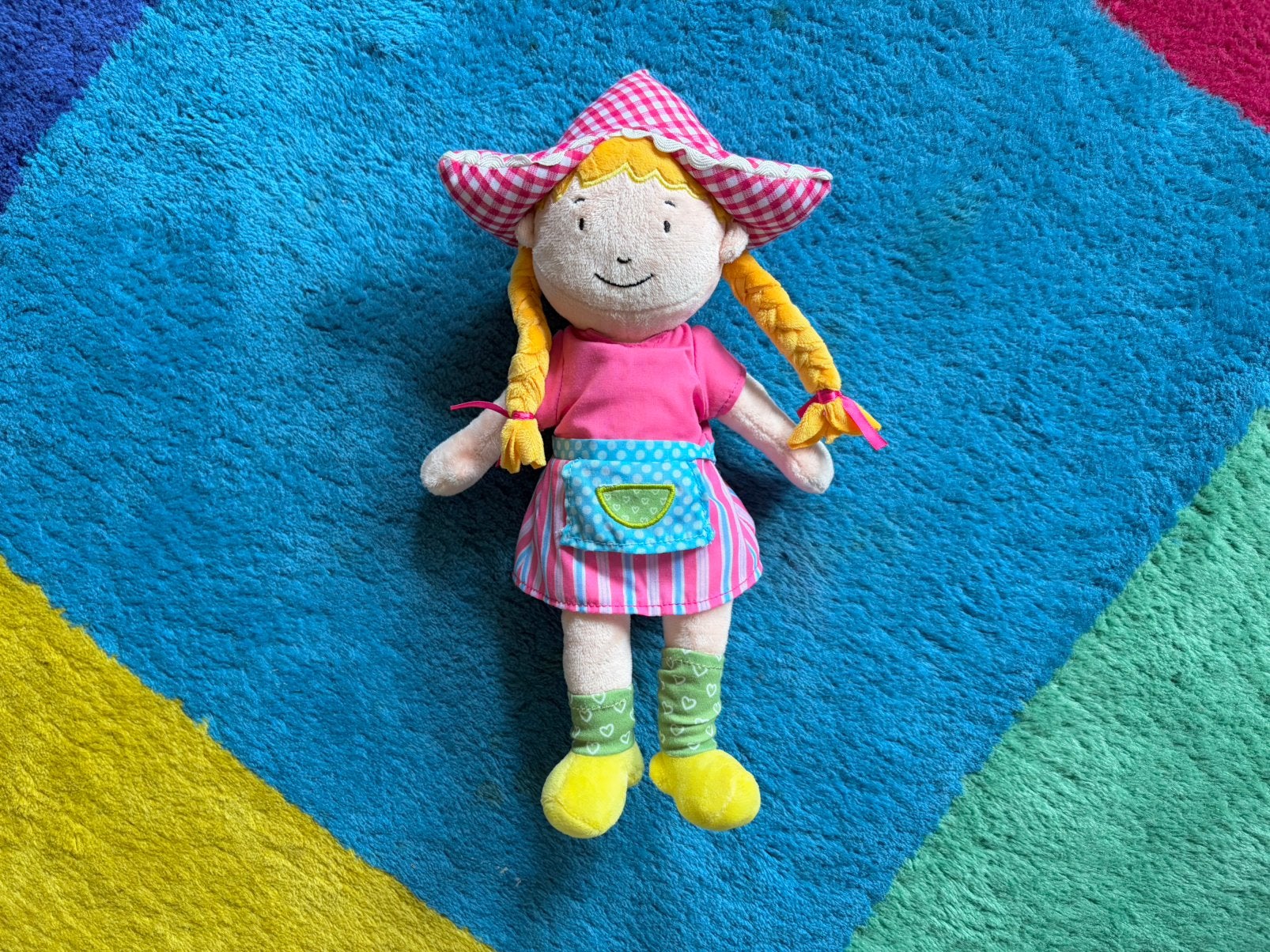 Knuffel pop Fien (35 cm), Ophalen of Verzenden, Zo goed als nieuw, Overige typen, Middelgroot (20 tot 80 cm)