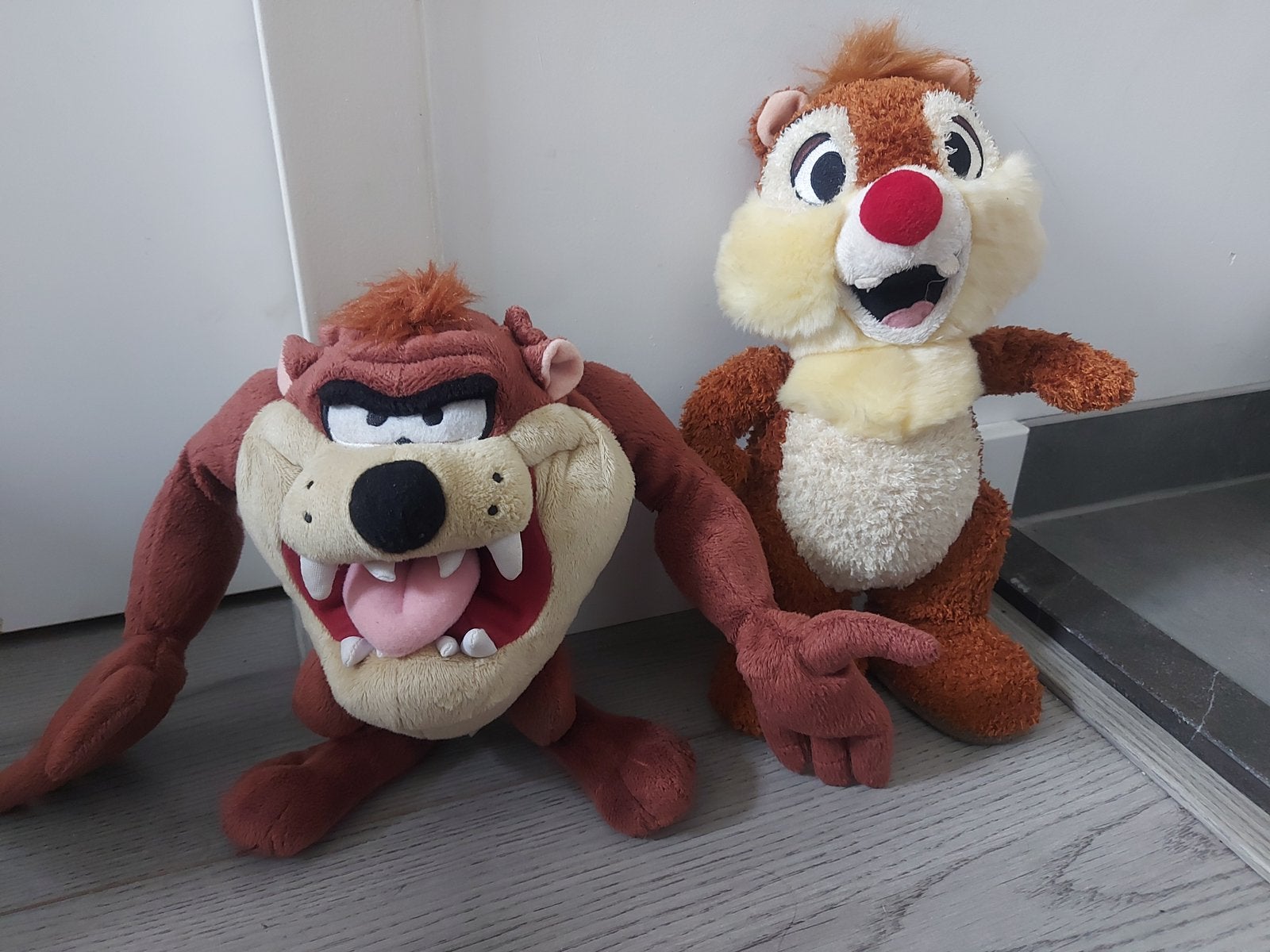Babbel en Taz knuffel, Ophalen of Verzenden, Gebruikt, Overige typen