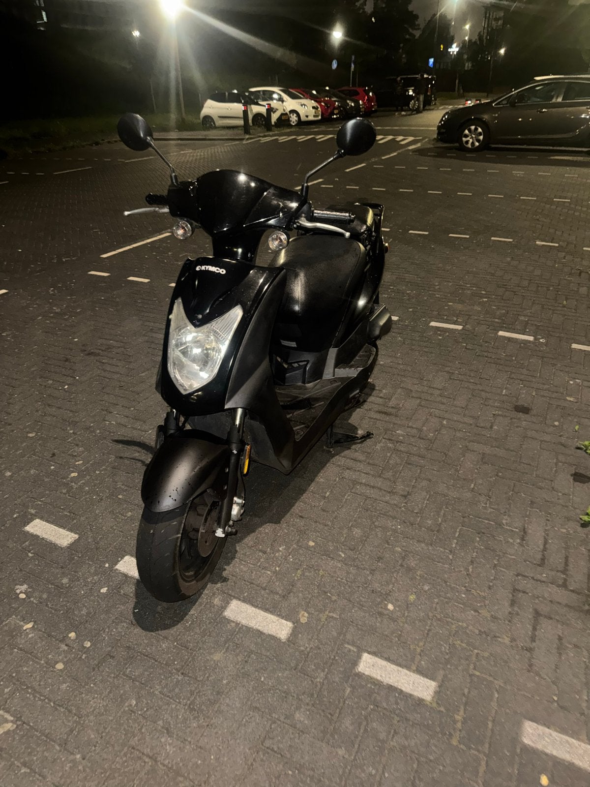 Kymco Agility 50cc Scooter - Zwart, Goede Staat 2021, Fietsen en Brommers, Scooters | Kymco, Gebruikt, Maximaal 45 km/u, Ophalen of Verzenden