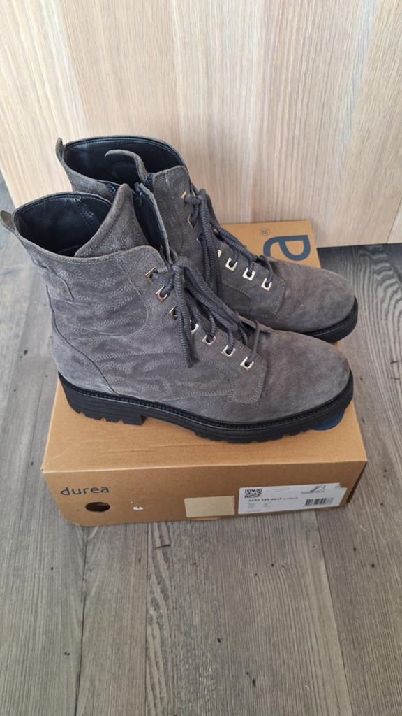 Durea maat 7k 2xaangehad, Ophalen of Verzenden, Zo goed als nieuw, Zwart, Sneakers of Gympen