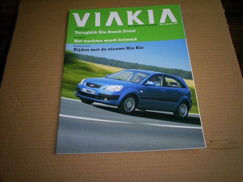 Via Kia Magazine 10 / 2005 o.a. Rio / Cerato / Picanto, Verzenden, Zo goed als nieuw