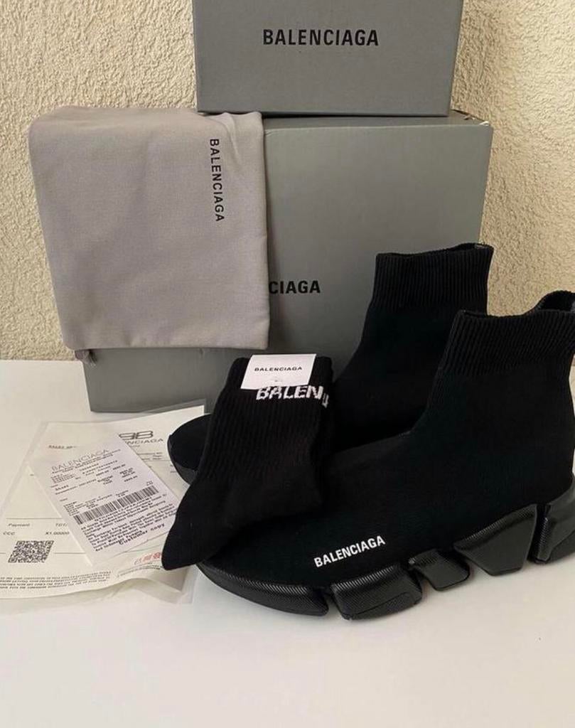 Balenciaga speedrunners zwart wit speedrunner sok, Kleding | Heren, Schoenen, Ophalen of Verzenden, Zo goed als nieuw, Zwart