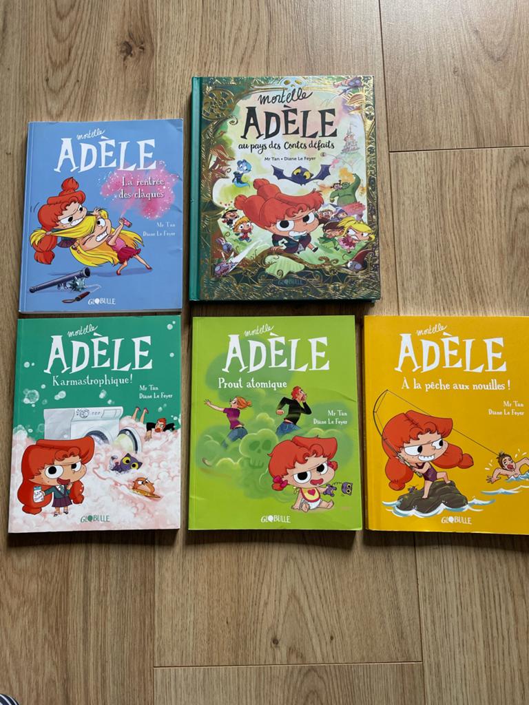 Mortelle Adèle Boeken - Complete Set van 5, Ophalen of Verzenden, Zo goed als nieuw, Fictie algemeen