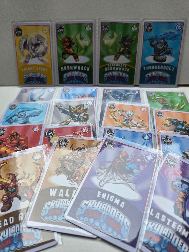 Skylanders Trap Team NFC kaarten, Avontuur en Actie, 2 spelers, Ophalen of Verzenden, Zo goed als nieuw