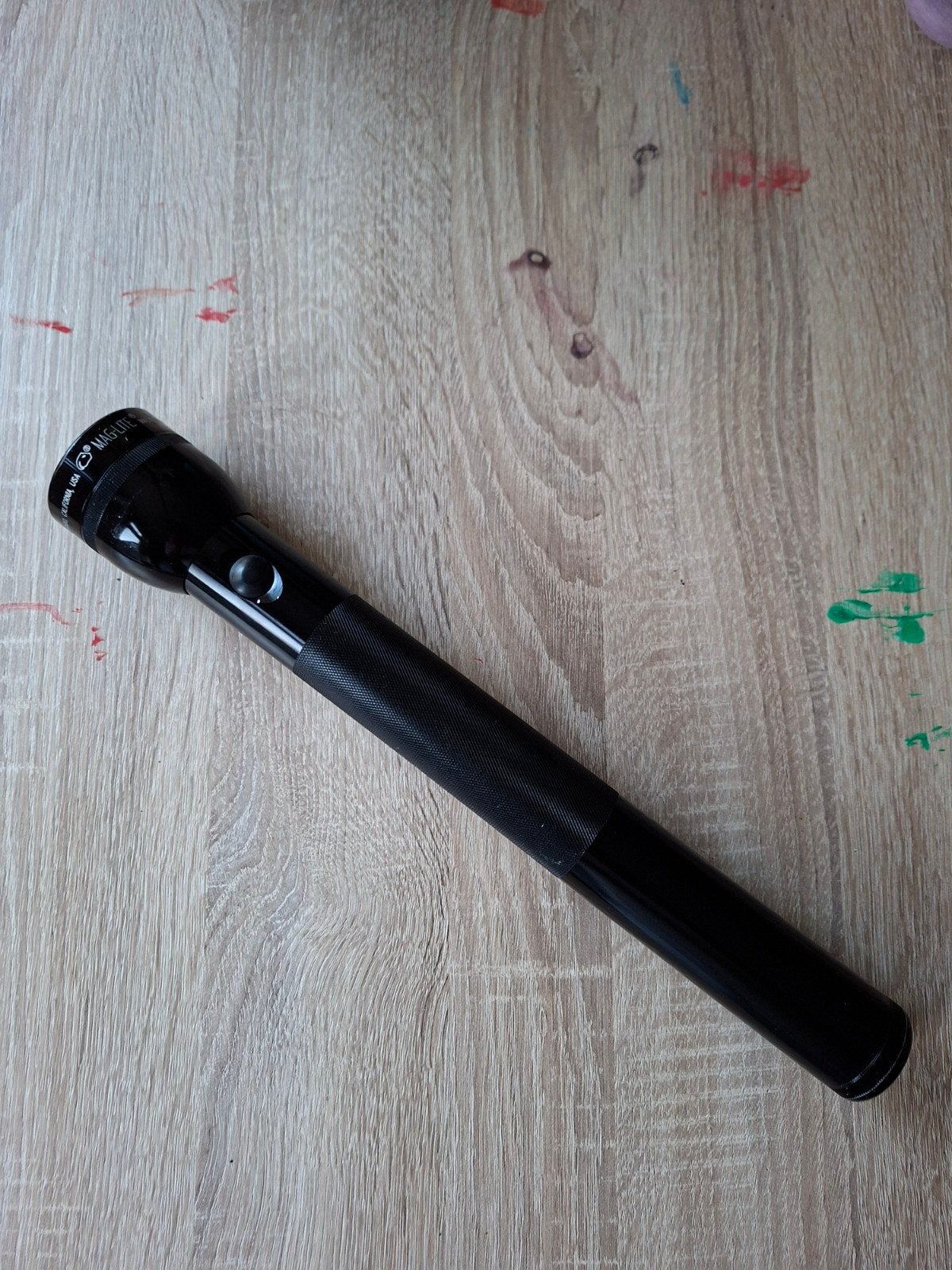 Maglite 4D Zwart | Gereviseerd | Originele lamp, Ophalen, Zo goed als nieuw, Batterij