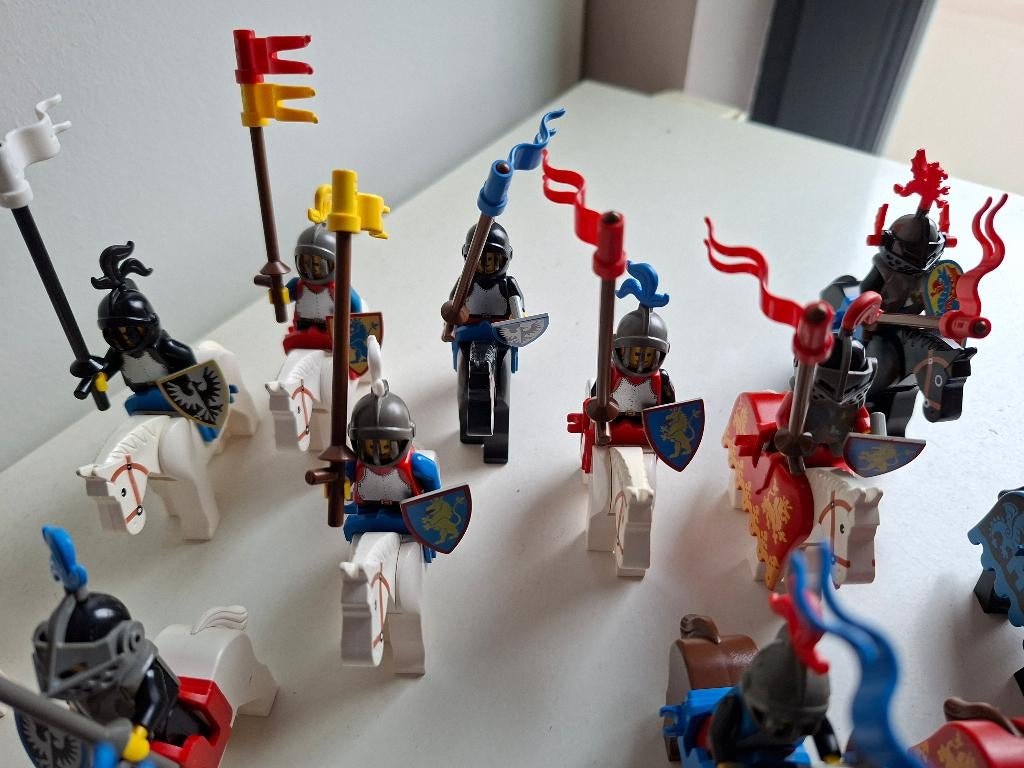 Lego castle ridder cavalerie, Lego, Ophalen of Verzenden, Zo goed als nieuw, Minifiguur
