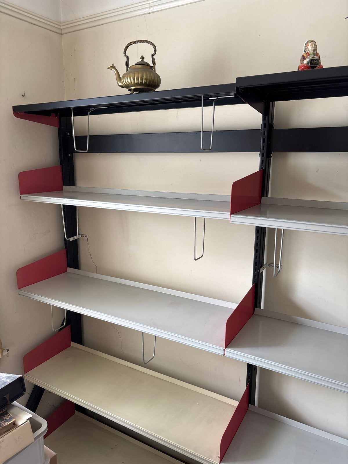 Modulair wandsysteem met planken en haken, Huis en Inrichting, Ophalen, Gebruikt