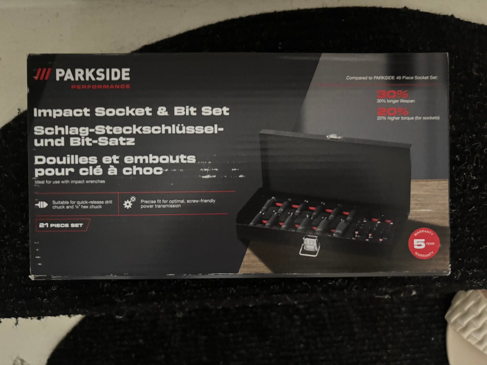 Parkside Doppenset, Ophalen, Nieuw