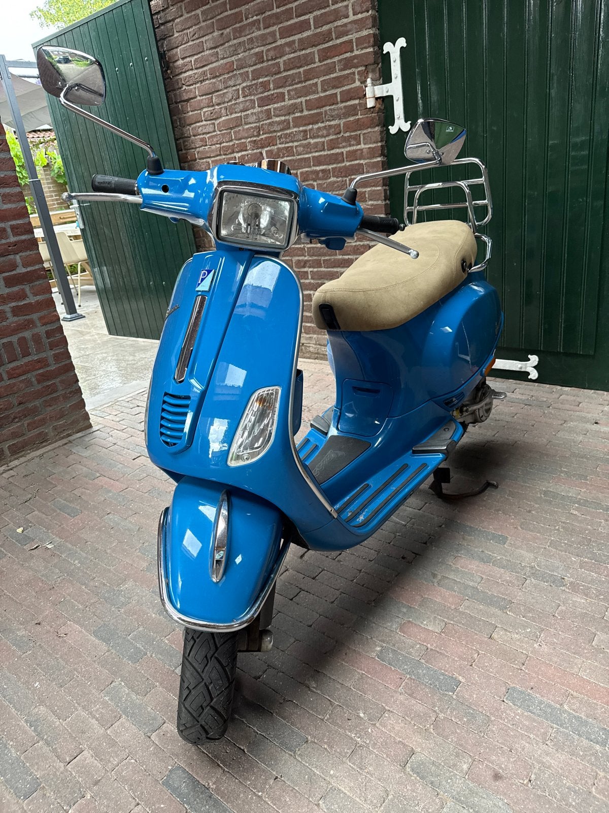Vespa S 50 4T Snorscooter - Blauw - Zo goed als nieuw, Vespa S, Ophalen of Verzenden, Zo goed als nieuw, Benzine