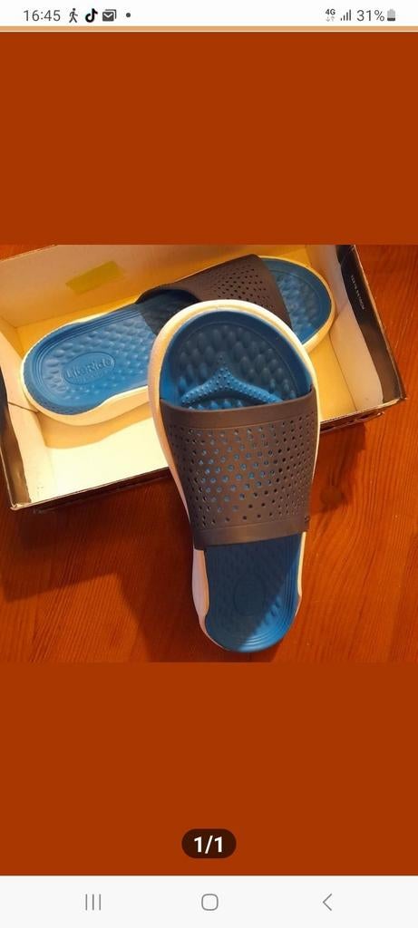 Comfortabele Crocs LiteRide Clogs - Maat 45, Kleding | Heren, Schoenen, Ophalen of Verzenden, Nieuw, Zwart, Slippers