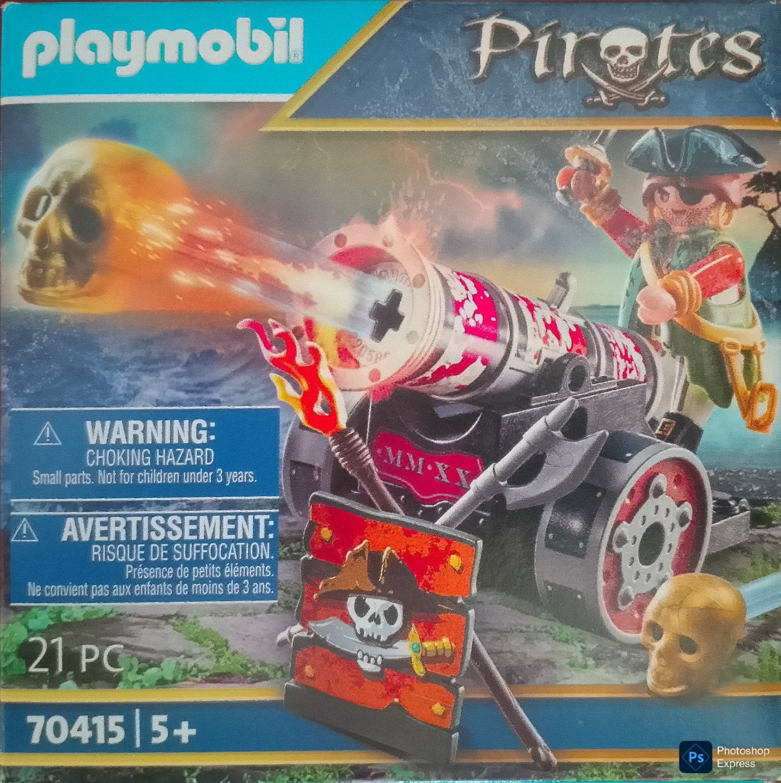 Pirates Piraat Met Kanon 70415, Ophalen of Verzenden, Gebruikt, Complete set