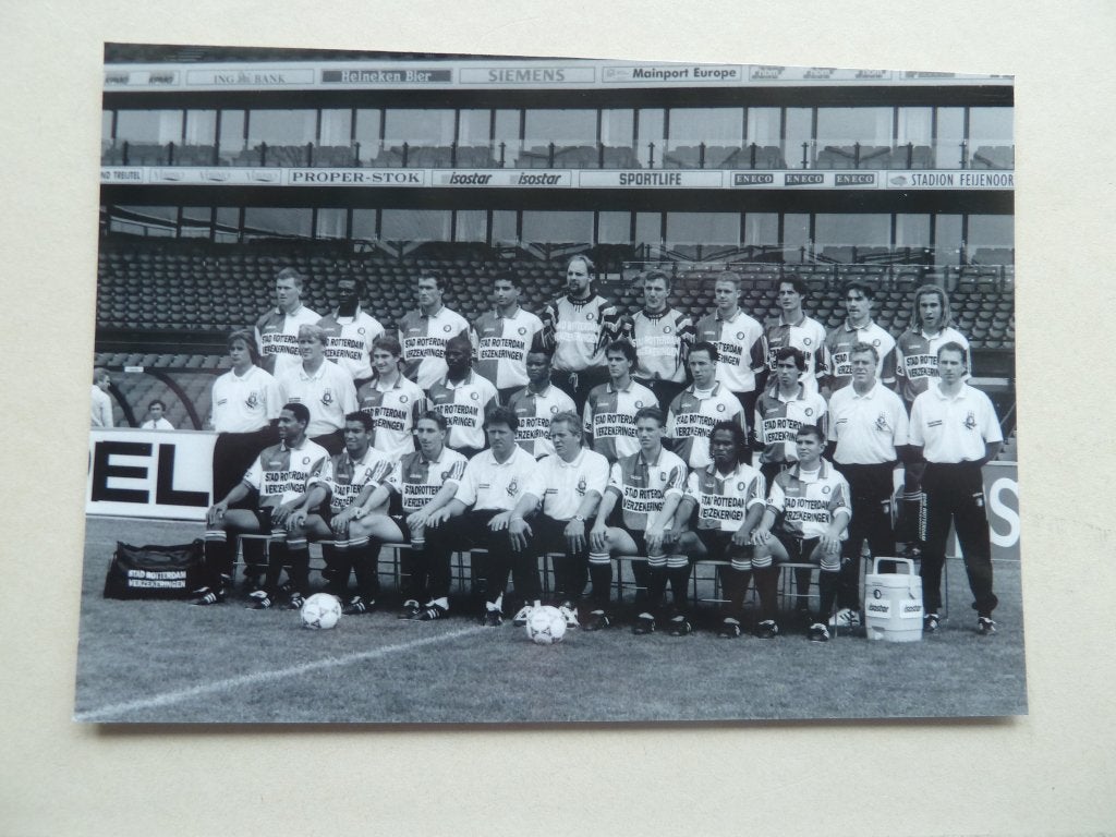 Selectiefoto. Feyenoord  1996/1997 .  10,5 x 14,7 cm, Ophalen of Verzenden, Zo goed als nieuw, Feyenoord, Overige typen