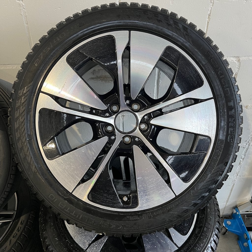 Mercedes-Benz E-klasse velgen/winterbanden spikes 275/40/R19, Auto-onderdelen, Banden en Velgen, Gebruikt, 275 mm, Banden en Velgen