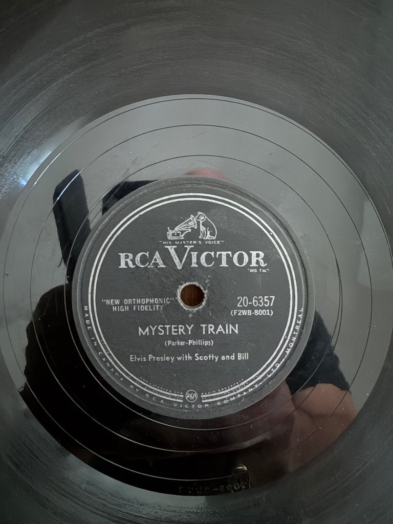 Elvis Presley 78 RPM Mistery Train RCA, Cd's en Dvd's, Vinyl | Rock, Gebruikt, Poprock, 10 inch, Ophalen of Verzenden