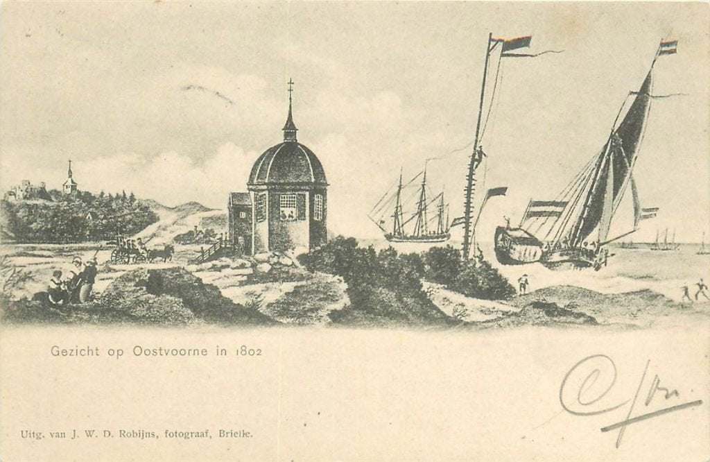 701-362-003 Oostvoorne, Verzenden, Voor 1920, Zuid-Holland