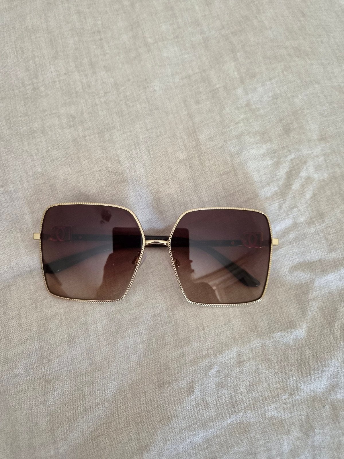 Dolce & Gabbana zonnebril, Zonnebril, Bruin, Ophalen of Verzenden, Zo goed als nieuw