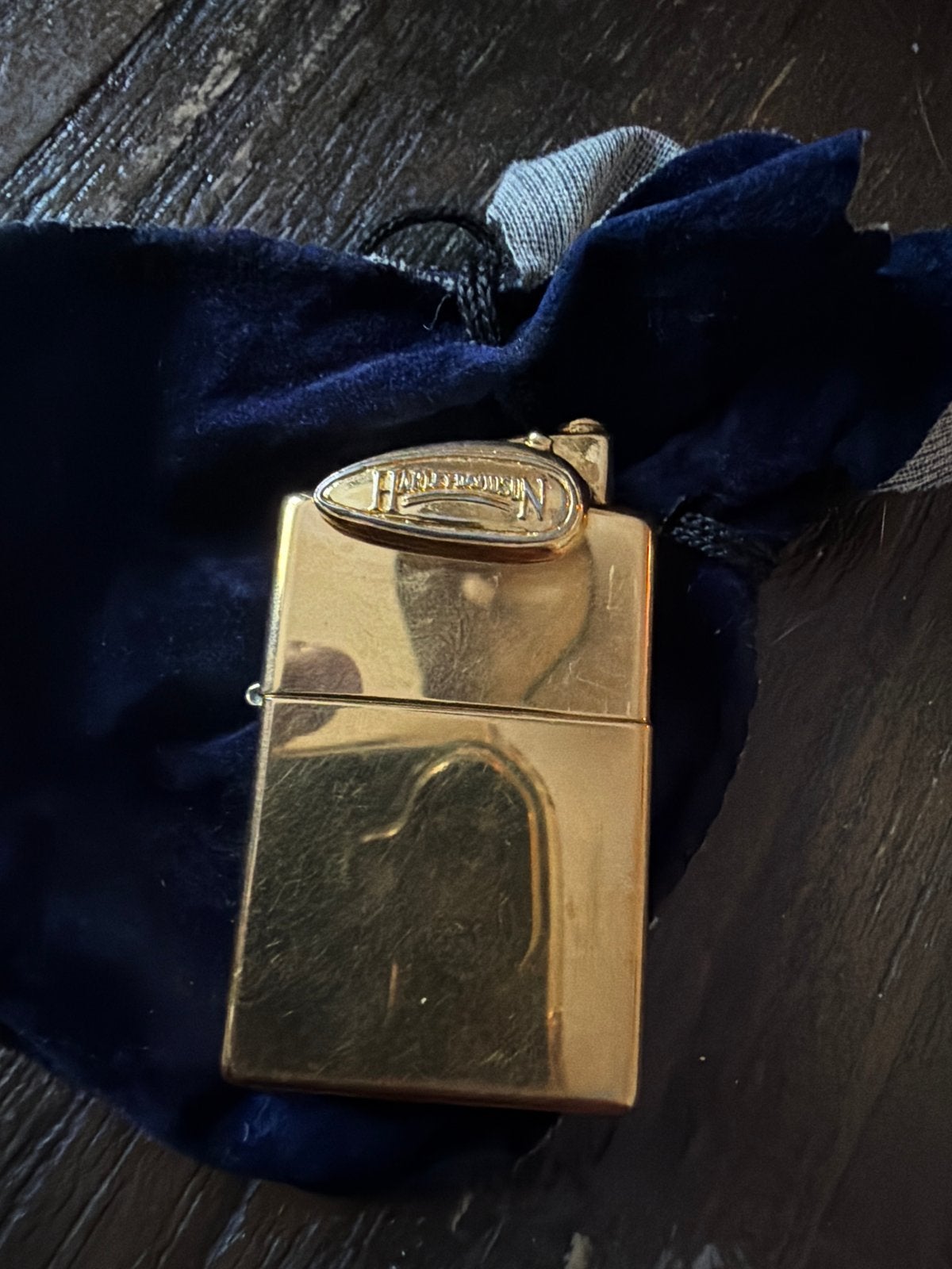 Zippo Harley Davidson Aansteker - Speciaal Exemplaar, Ophalen of Verzenden, Gebruikt, Aansteker