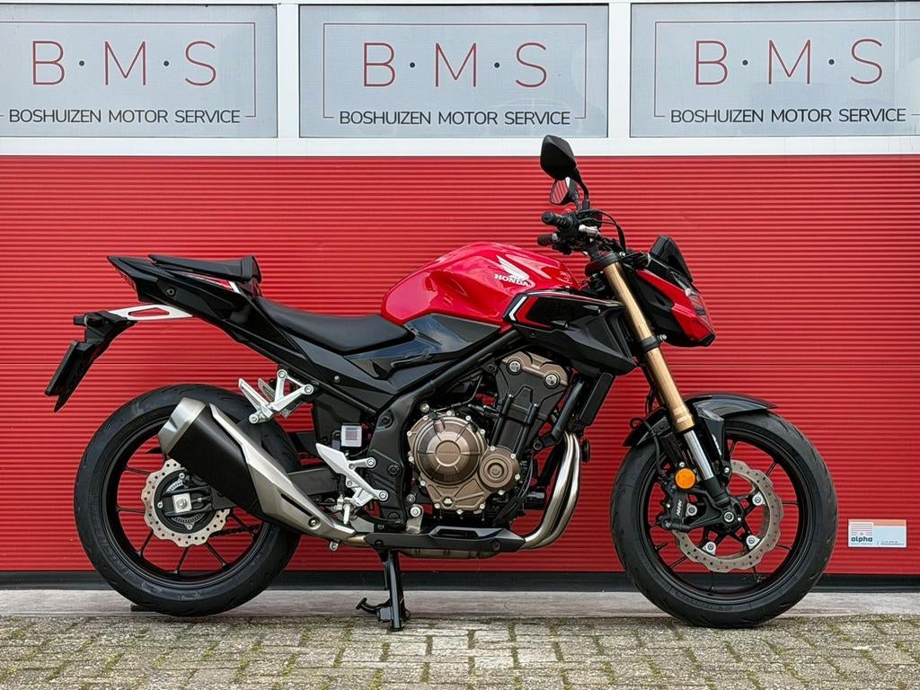 HONDA CB 500 F ABS (bj 2025 model 2024), Motoren, Motoren | Honda, Bedrijf, Naked bike, 12 t/m 35 kW, 2 cilinders, Minimaal motorrijbewijs A1