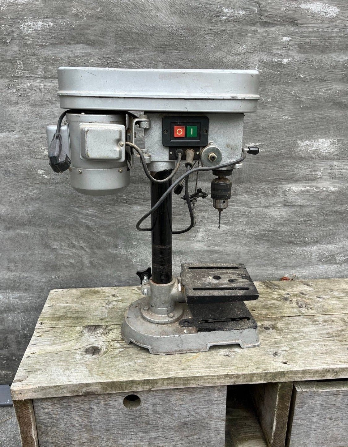 Kolomboormachine 350W, Doe-het-zelf en Verbouw, Ophalen, Gebruikt, Minder dan 400 watt, Kolomboormachine