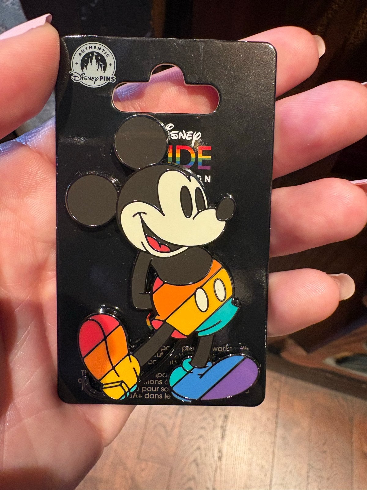 Mickey Mouse Pride Pin - Disneyland Paris, Ophalen of Verzenden, Mickey Mouse, Nieuw, Overige typen
