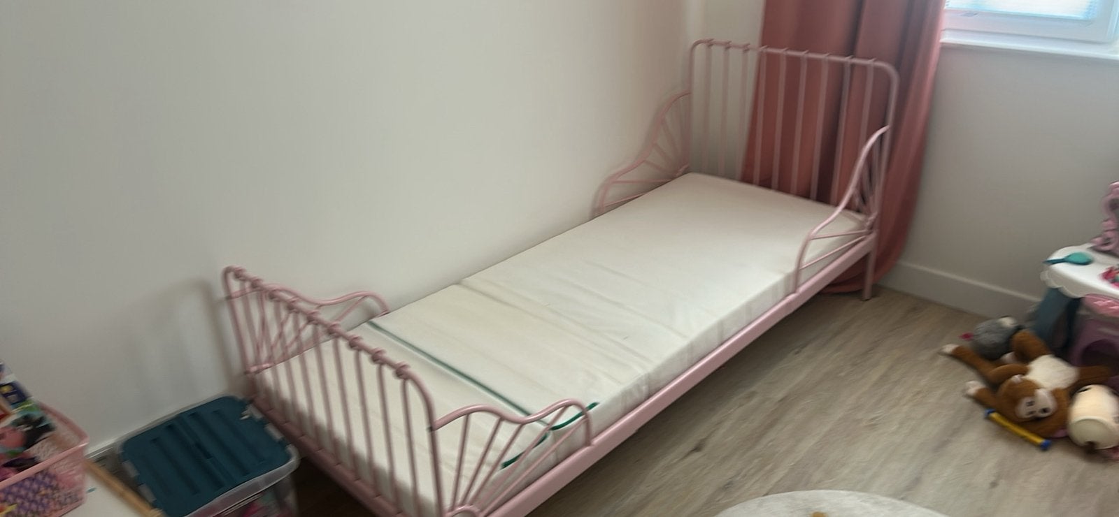 Mooigroeibed roze, Ophalen of Verzenden, Zo goed als nieuw, 180 cm of meer, 85 tot 100 cm