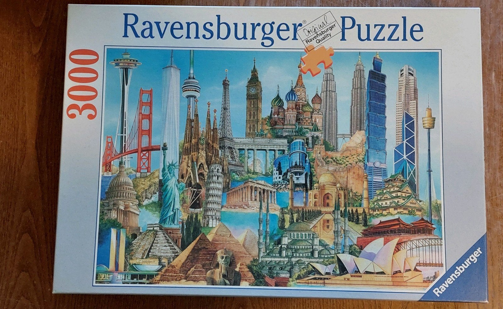 Ravensburger puzzel 3000 stukjes, Ophalen of Verzenden, Meer dan 1500 stukjes, Zo goed als nieuw, Legpuzzel