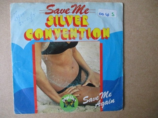 s4812 silver convention - save me, Ophalen, Gebruikt, 7 inch, Overige genres