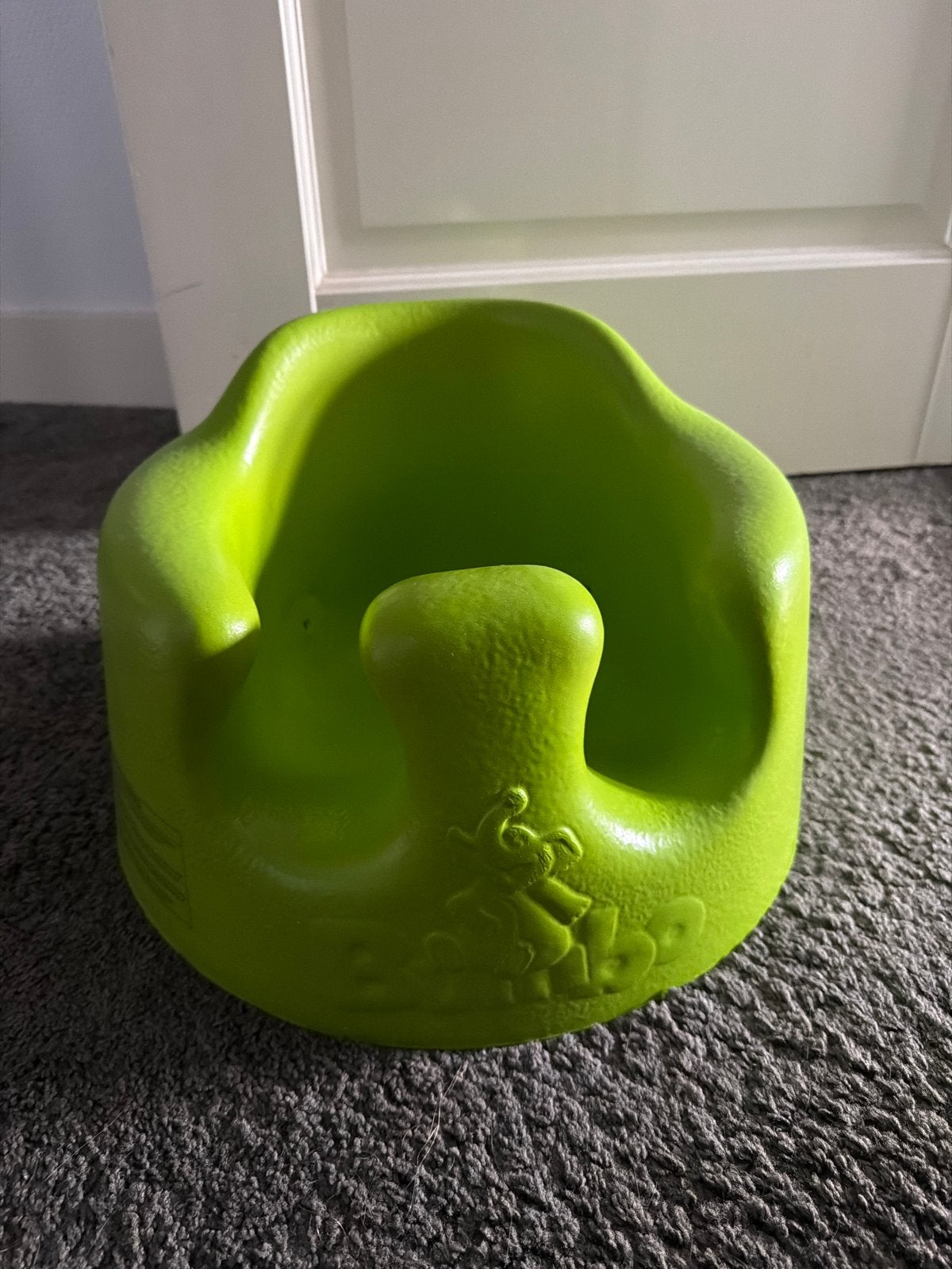 Groene Bumbo stoel met eetblad, Kinderen en Baby's, Ophalen, Zo goed als nieuw, Overige typen, Afneembaar eetblad