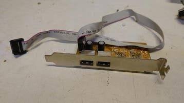 USB-poort met voorkant te koop, Ophalen of Verzenden, Nieuw
