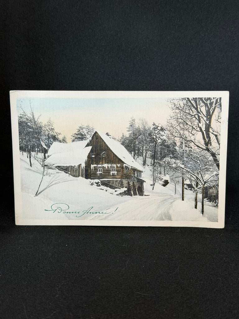 Antieke Nieuwjaarskaart Antwerpen - Bonne Année 1913, Ophalen of Verzenden, Voor 1920, Gelopen, Buiten Europa