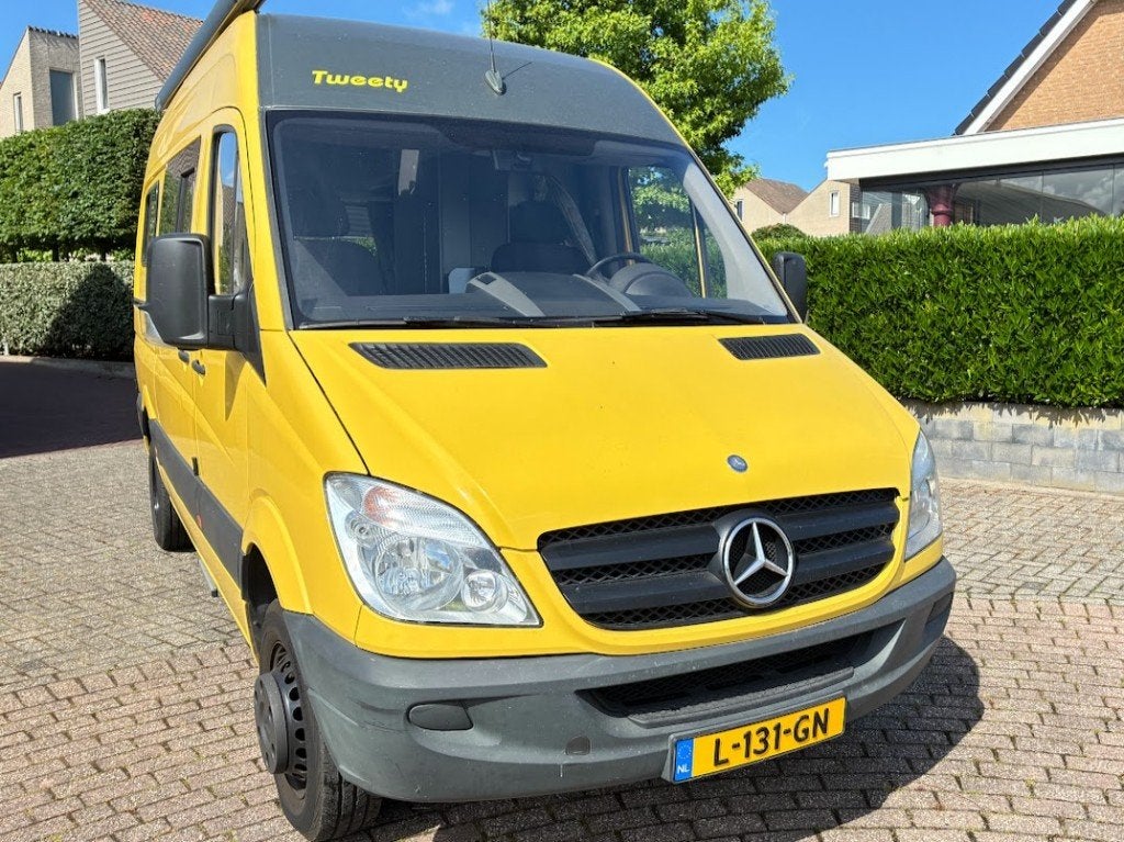 Mercedes Sprinter 316 Buscamper, Automaat, Buscamper of Camperbus, Koelkast, Tot en met 3