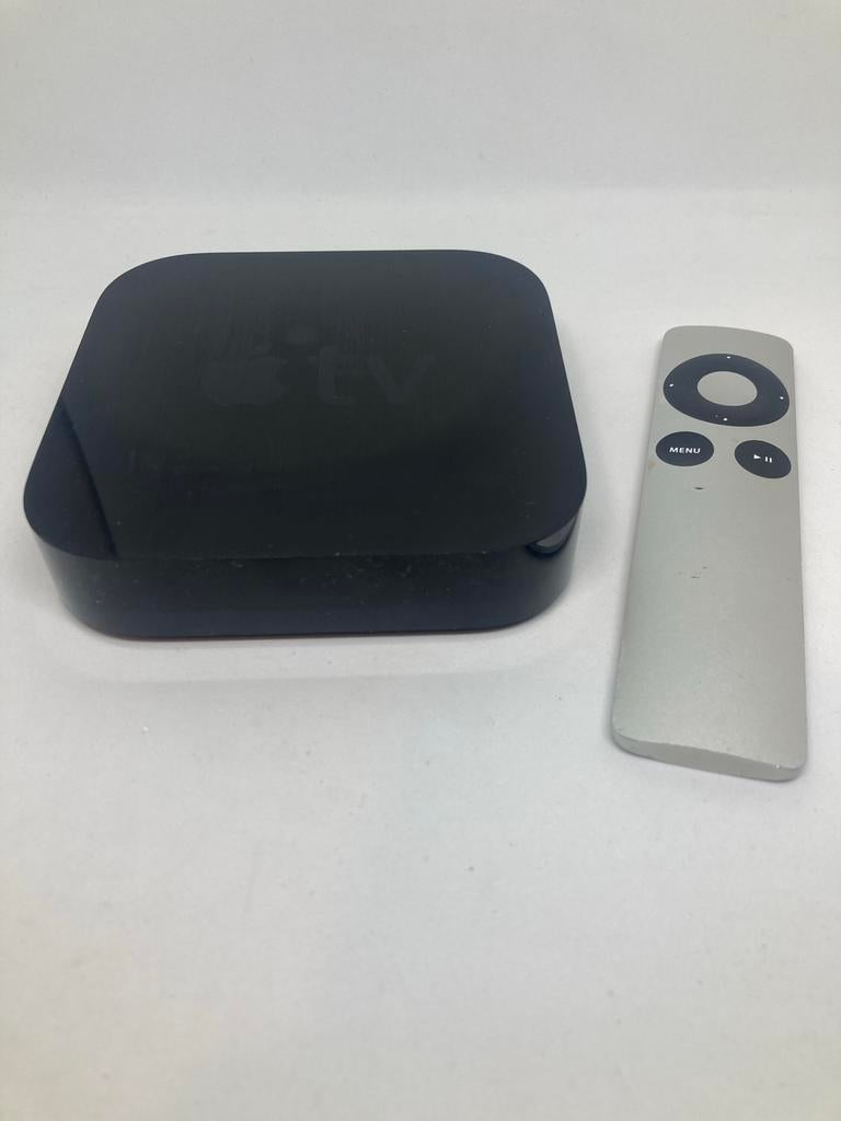 Apple TV wifi (3e generatie) A1427 met afstandsbediening, Audio, Tv en Foto, Mediaspelers, Gebruikt, Zonder harde schijf, HDMI