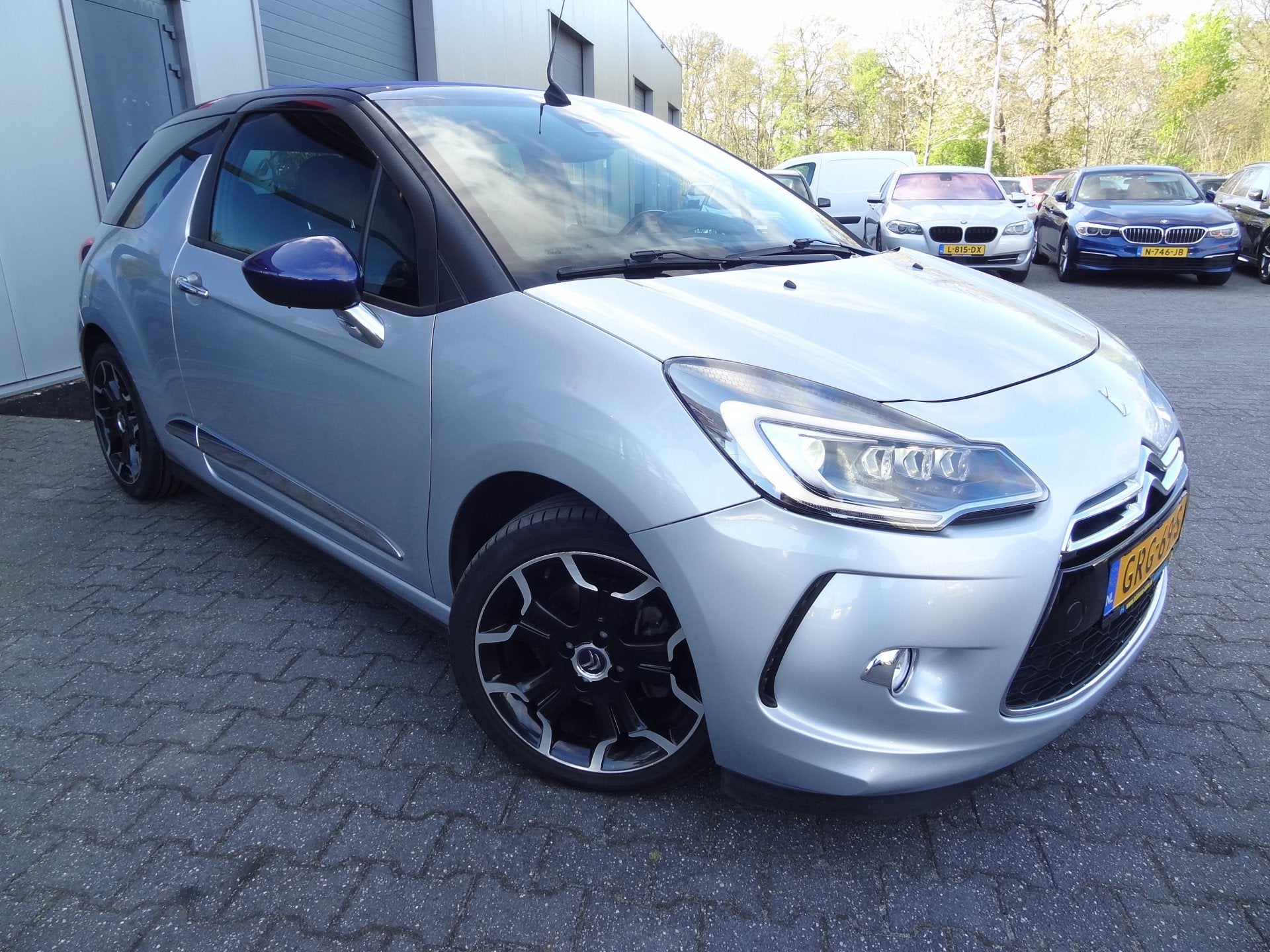 Citroën DS3 Cabrio 1.6 THP Sport Chic | CRUISE | OPEN DAK |, Voorwielaandrijving, Gebruikt, Zwart, Cabriolet