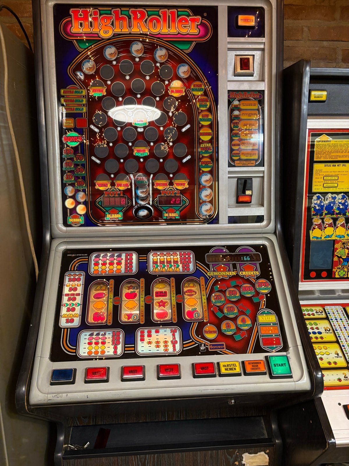 High Roller Gokkast - Werkt perfect, betaalt niet uit, Euro, Ophalen, Gebruikt