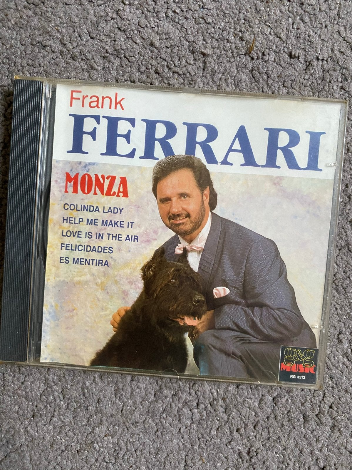 Frank Ferrari - Monza CD (Schlagers), Ophalen of Verzenden, Zo goed als nieuw, Album, Inclusief doosje