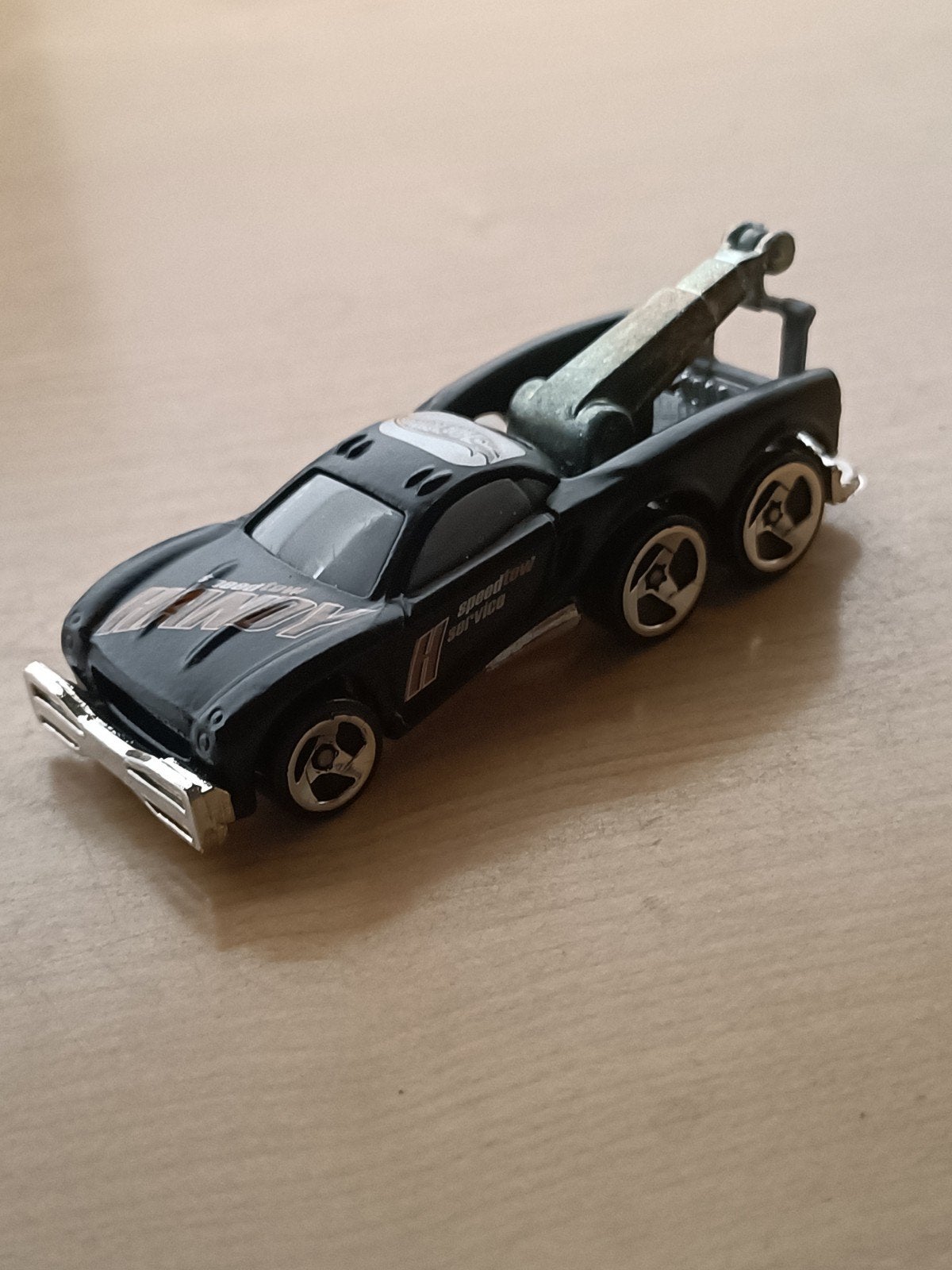 Hot Wheels Sleepdragger Takelwagen Zwart, Ophalen of Verzenden, Gebruikt
