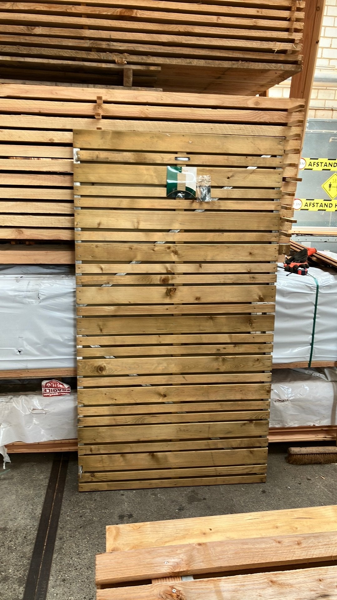 Hilhout excelent flux tuinpoort 100x180, Ophalen, 1 tot 2 meter, Minder dan 3 meter, Zo goed als nieuw
