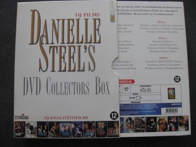 DANIELLE STEEL DVD COLLECTORS BOX met 19 films 2220 minuten, Vanaf 12 jaar, Ophalen, Zo goed als nieuw, Boxset