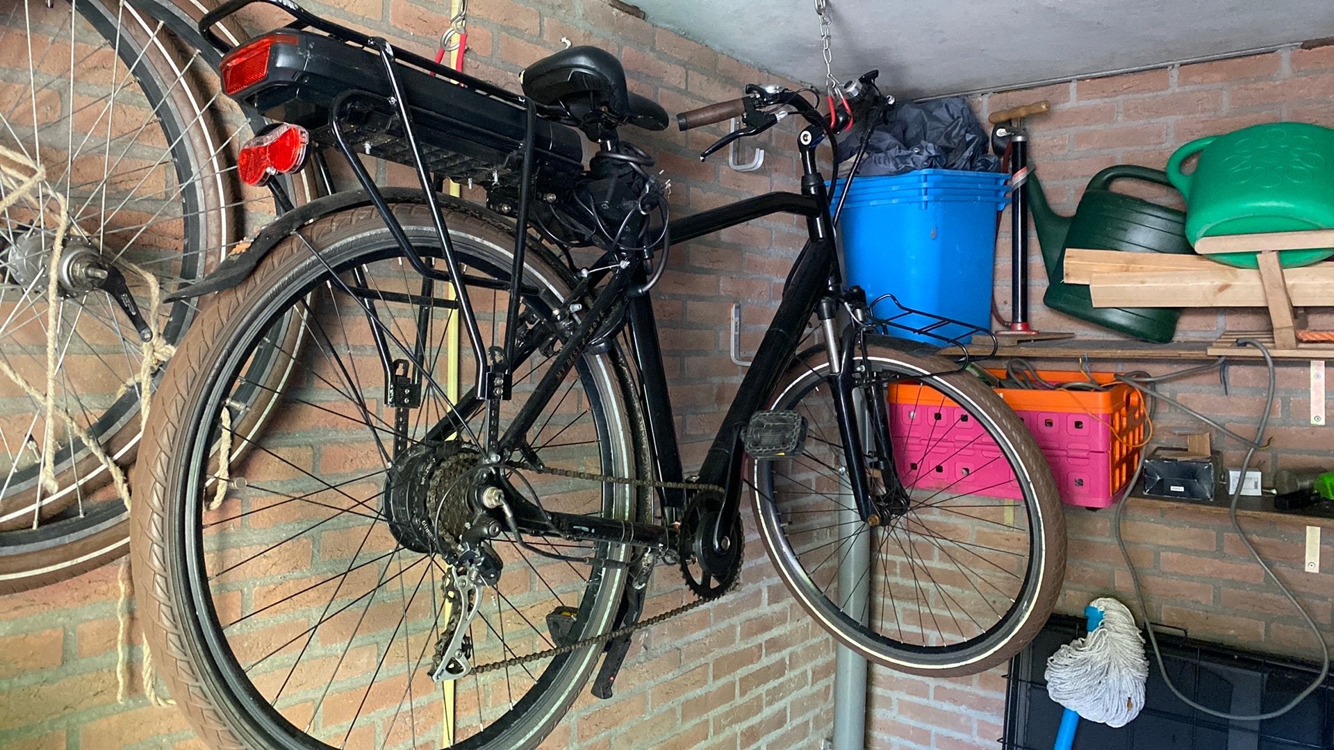 Mbm pulse elektrische fiets nieuwe accu nodig, Ophalen, Gebruikt, Velgrem, Overige merken