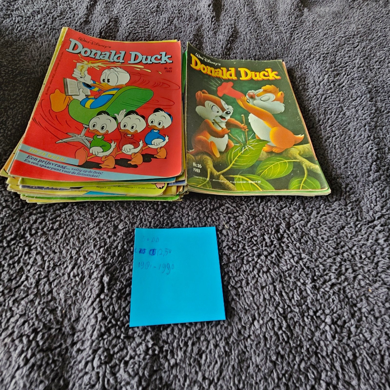 Donald Duck tijdschriften - jaren '80, Ophalen of Verzenden, Gelezen, Overige typen