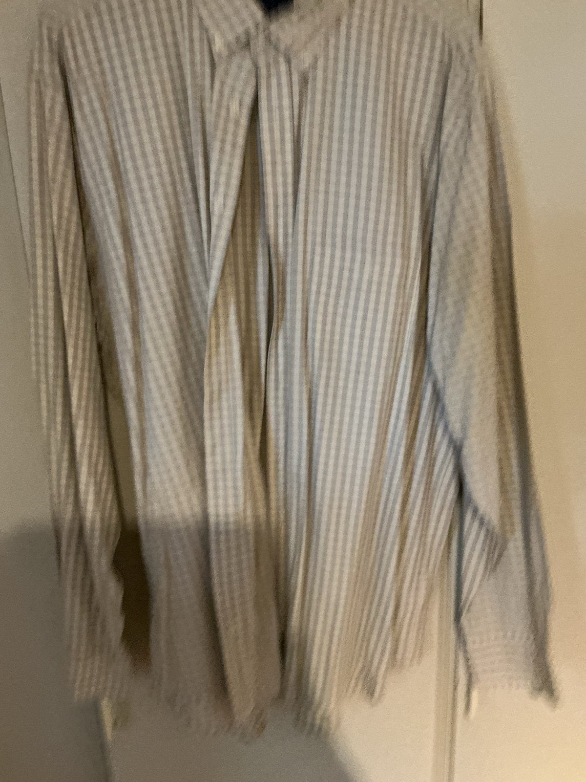 Gant heren overhemd  3XL Zo goed als nieuw Grijs/Wit geblokt, Kleding | Heren, Ophalen of Verzenden, Zo goed als nieuw, Beige