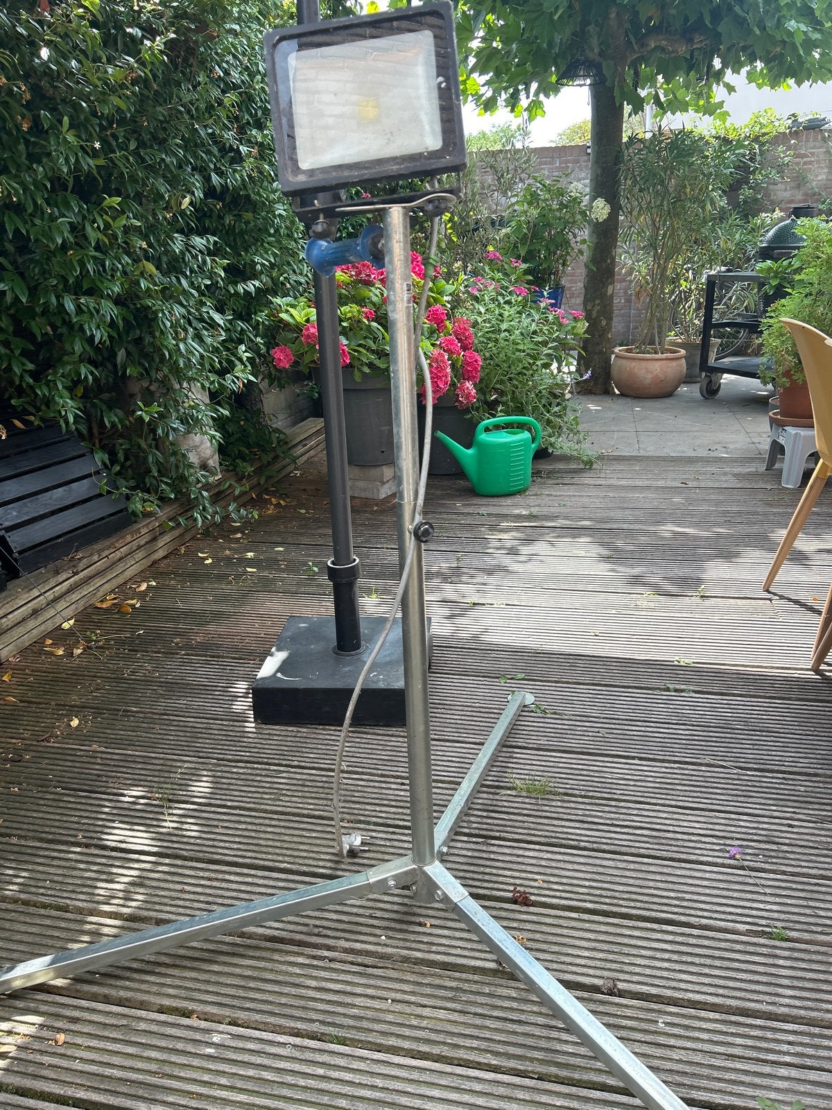 Bouwlamp op statief - Krachtige verlichting, Ophalen, Gebruikt, Minder dan 50 watt, Met statief