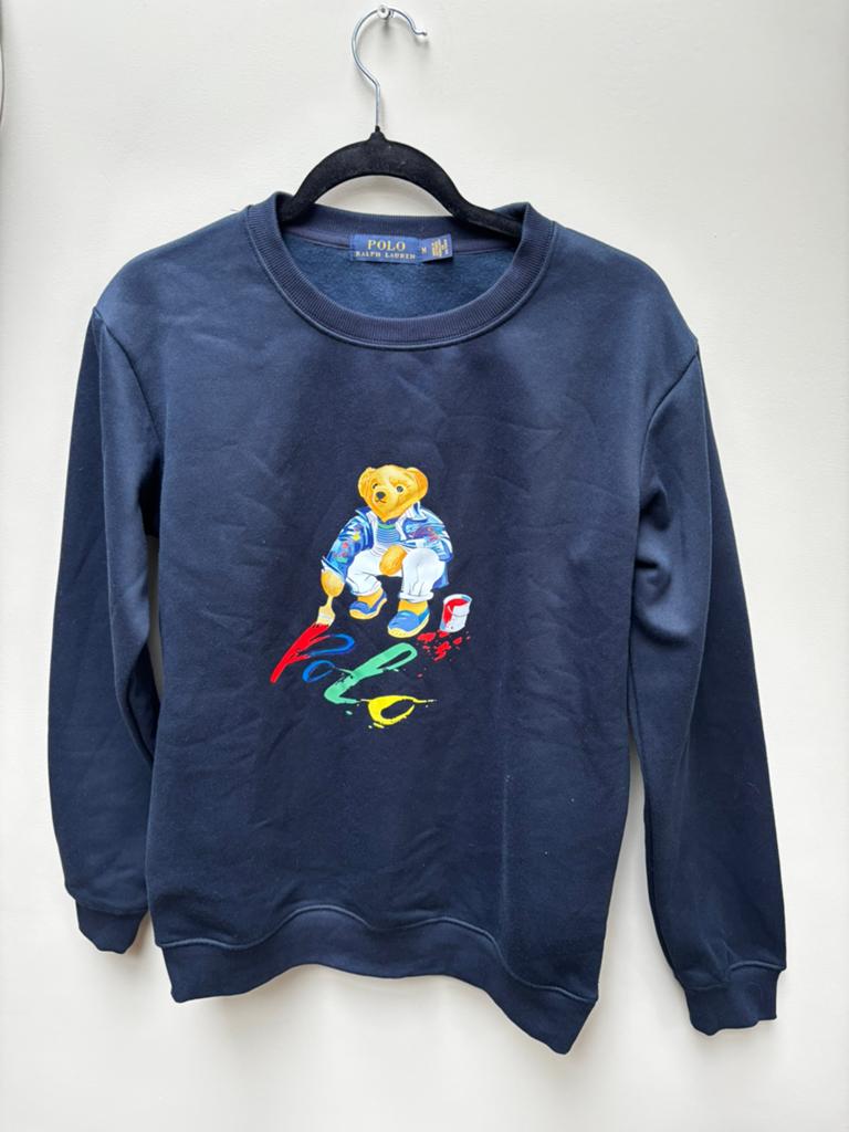 Ralph Lauren trui met Polo Bear en joggingspak, Ophalen of Verzenden, Zo goed als nieuw, Maat 48/50 (M), Blauw